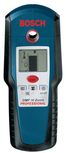 Детектор металла, проводки, дерева Bosch DMF 10 Zoom